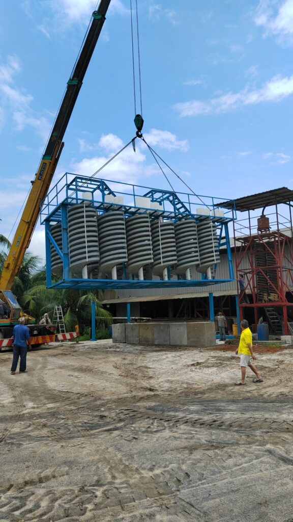 马来西亚选矿厂现场